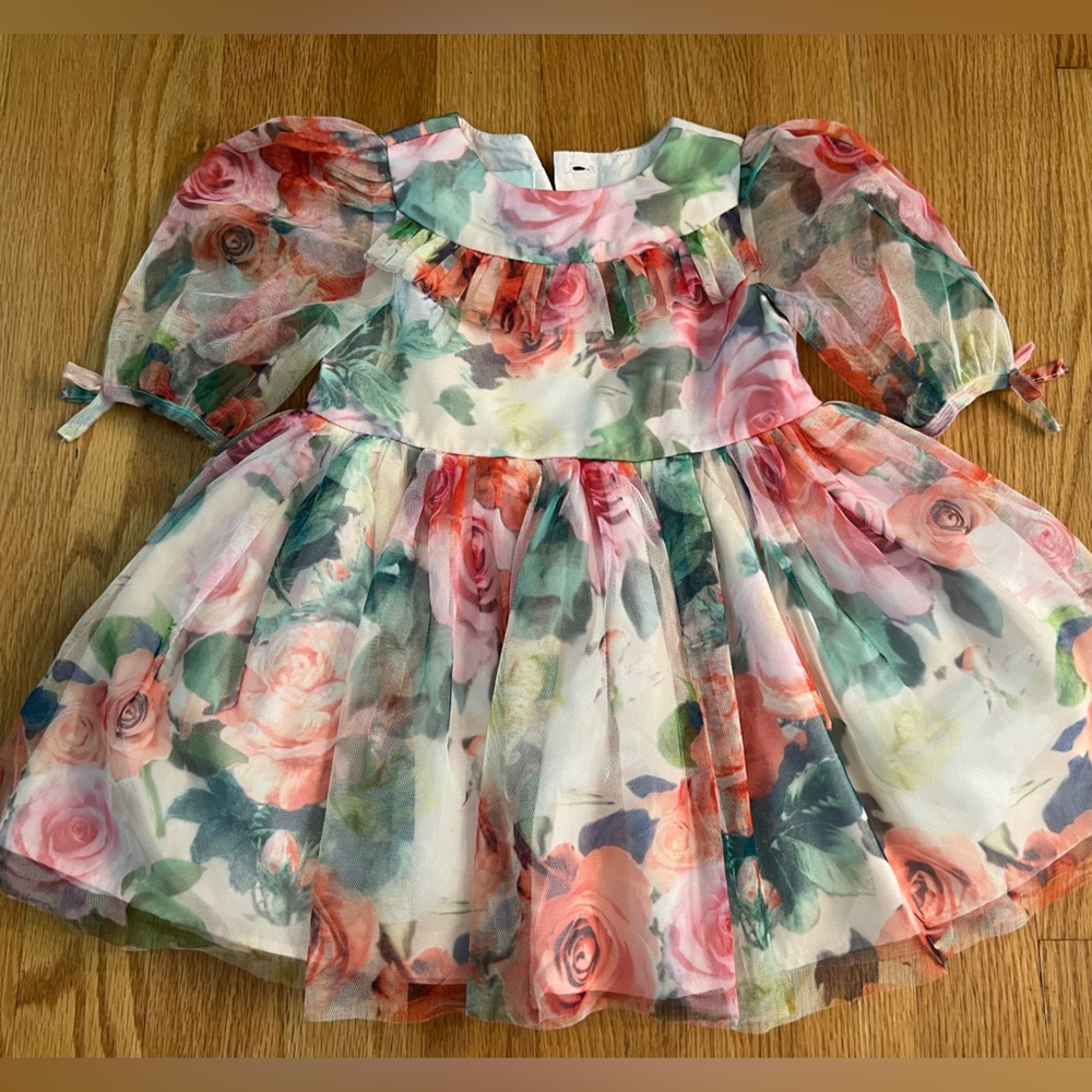 Pippa & Julie Pastel Floral Dress